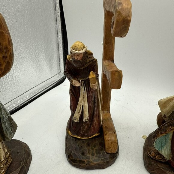 Piece Nativity Holy Family Set by Valerie Parr Hill - Picture 8 of 12